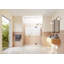 Stellar 71.5 in. x 78 in. Fully Frameless 3 Panel Inline Hinge Shower Door-1131666943