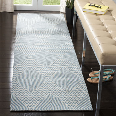 Tyishia Hand Loomed Performance Geometric Rug
