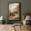 Highland Clever Pastoral Landscape Rustic Farm Art, reproduction d'art encadrée-1607189722-1607189717