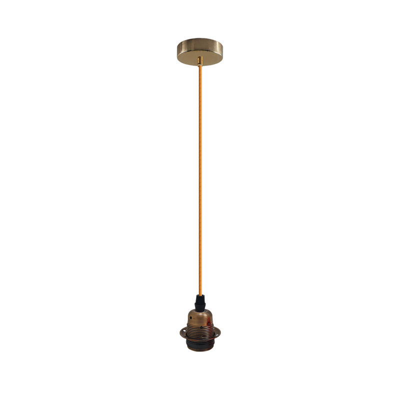 Barbrook 1 - Light Single Pendant, Yellow Brass, Gold