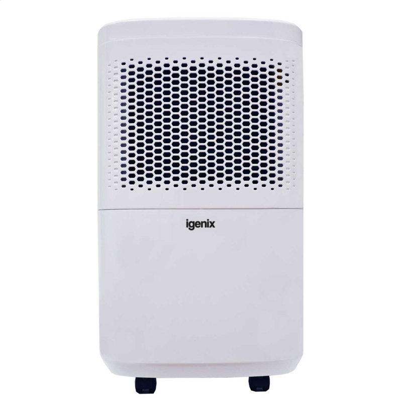 Igenix White 12L Per Day Compressor Dehumidifier