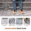 30 carreaux de terrasse à emboîtement