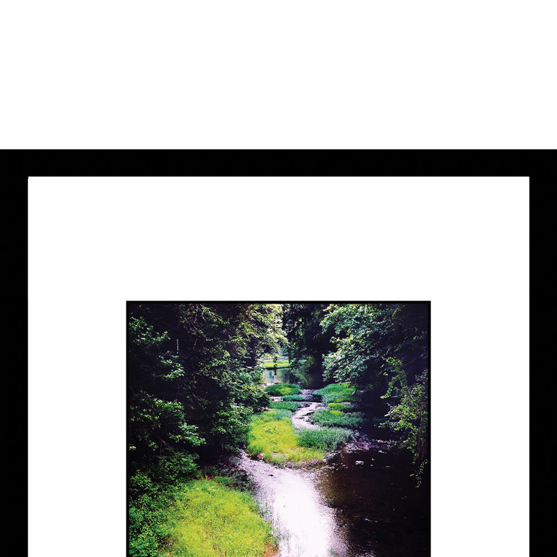 Summer Creek - photographie avec cadre photo