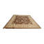 Tapis de la surface en laine 10 pi x 14 po one-of-kind noué la brown Romona