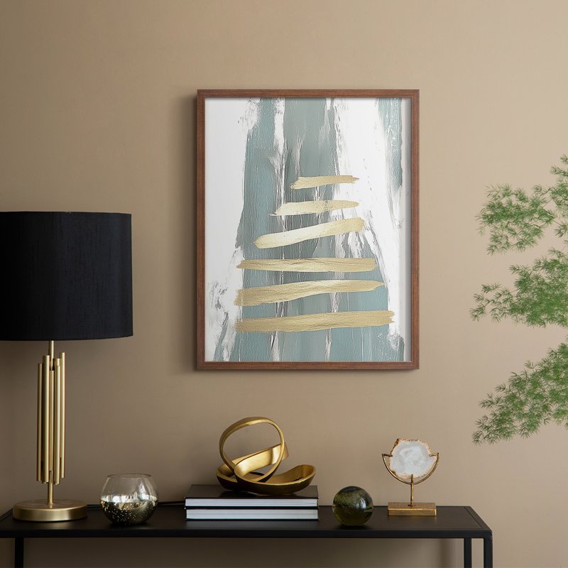Christmas Holiday Art DCCCXIX Framed Print - Solid Wood, Walnut, 11" H x 9" W