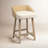Kemble Upholstered Counter Stool with Solid Wood Frame-1408173160