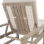 de chaises longues réglables en bois d'acacia-853772159