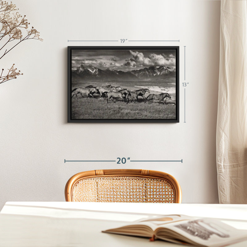 Animal «Mountain Range Mavericks», H 19 po x l 13 po