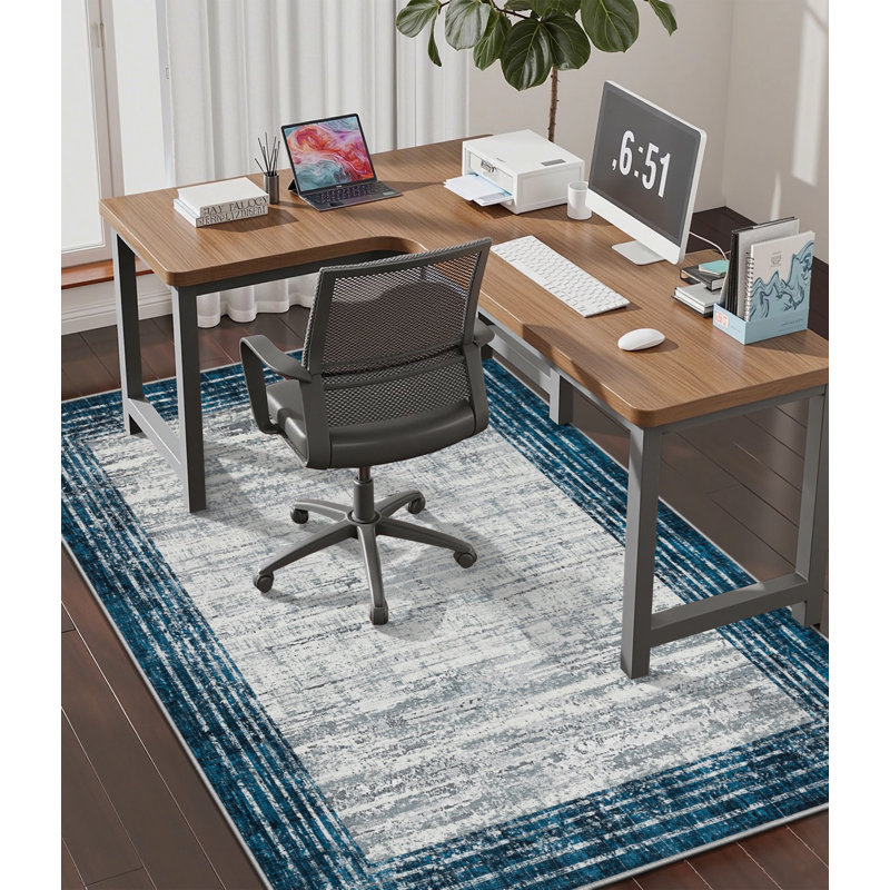 Protecteur de plancher de tapis de chaise et rehausseur de style pour les espaces de bureau à domicile ou de salle à manger