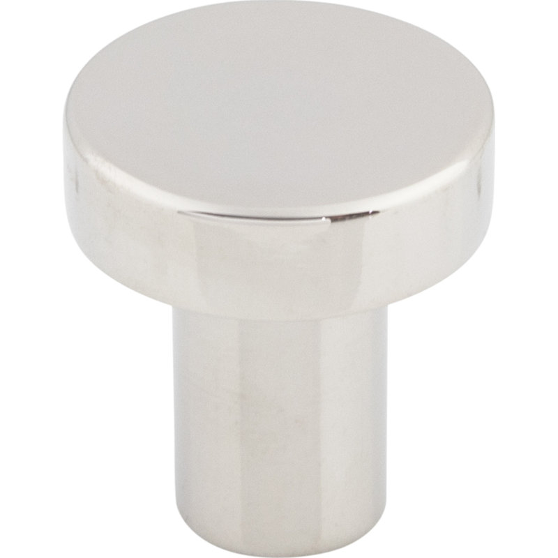Post 3/4" Diameter Round Knob, Polished Stainless Steel