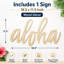 Enseigne de bar Aloha