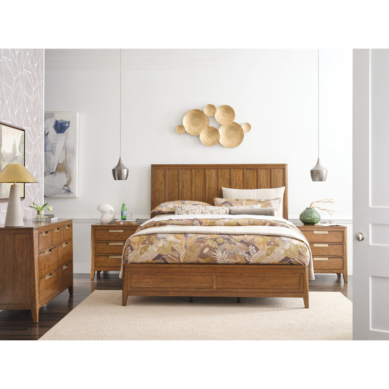 LINEAGE QUEEN PANEL BED - COMPLETE