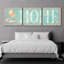 Epic Art 'Pastel Home' by Daphne Brissonnet, Acrylic Glass Wall Art, 3 Piece Set,-102090898