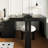 Black Rectangular Solid Wood + Iron with 6 drawers desk-1935624575-1935624449