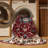 Machine Washable Tabriz Red Area Rug-2071570506
