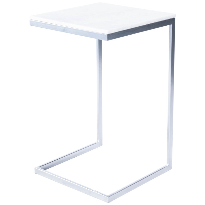 C Table End Table, Nickle