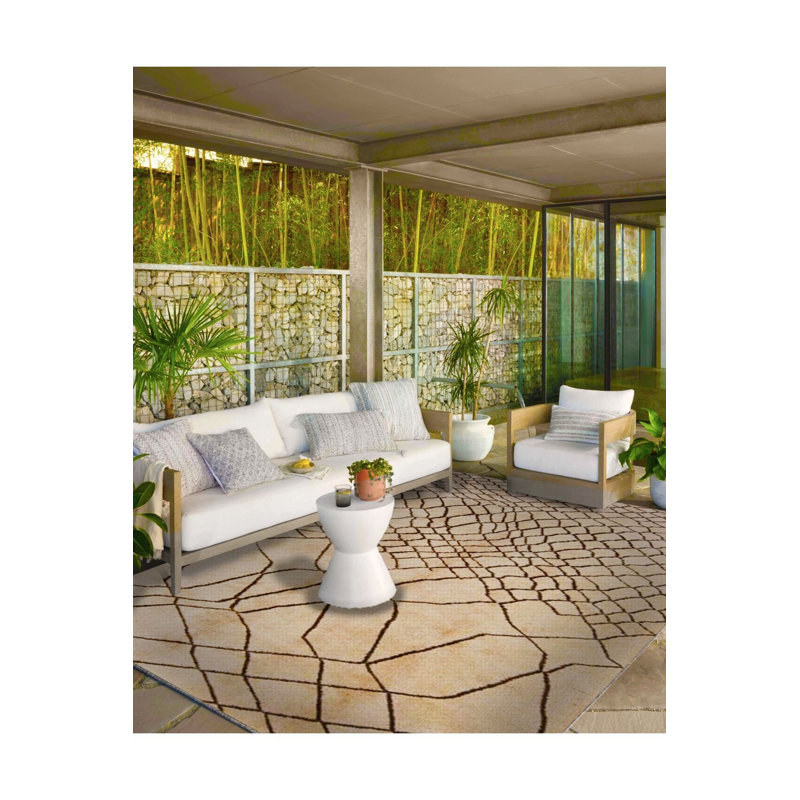 Tapis crème lavable à la machine, Sous-tapis carré 3 pi 3 po inclus