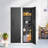Wall Gun Safe, Digital Wall Safe Between The Studs With Dual Alarm & Mute Mode, Hidden Wall Gun Safe For Pistols With Adjustable Shelves