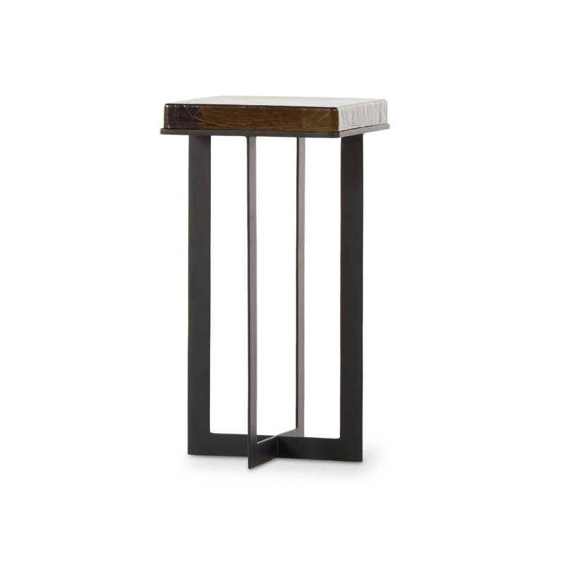 Giselle Glass End Table