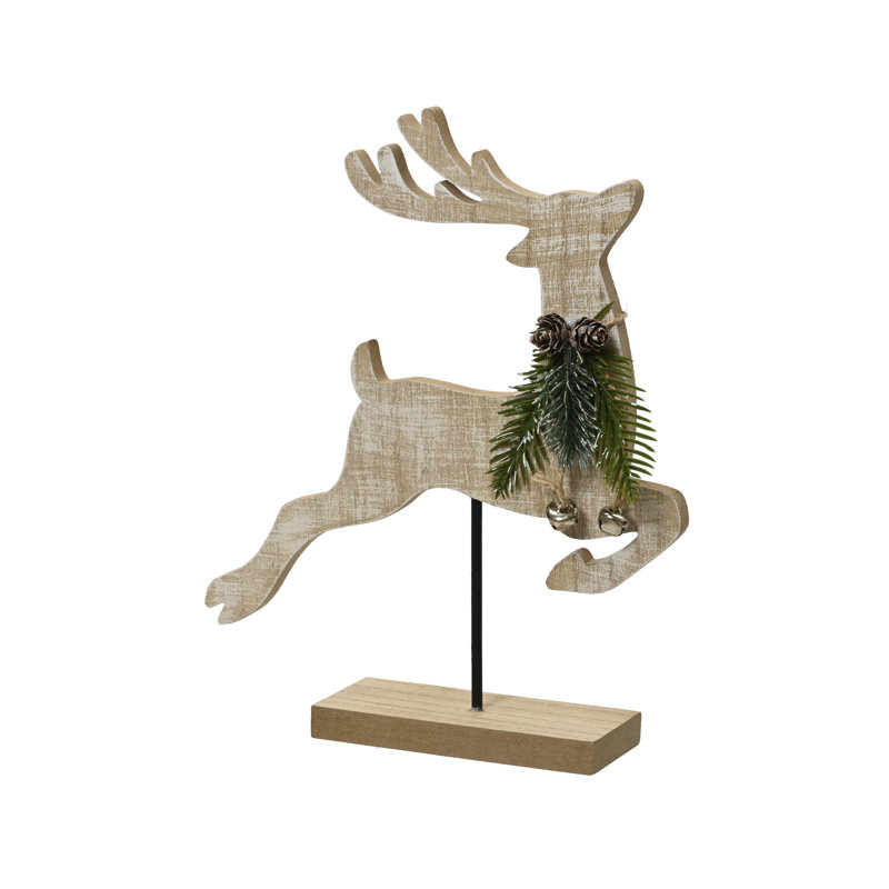 Christmas Deer Figurines & Collectibles, 29cm H x 23cm W x 6cm D