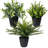 Combs Artificial Eucalyptus Decorative Plants in Pot