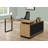 Aijalon Computer Desk, Home Office, Corner, Storage Drawers, L Shape, Work, Laptop, Metal-1913402046