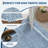 Scalloped Area Rugs Non-Slip Bordered Floor Mats, Non-Shedding Soft Low Pile Modern Accent Rugs, Washable Farmhouse Indoor Carpet for Living Room, Bedroom, Office-2059204152-2059204140
