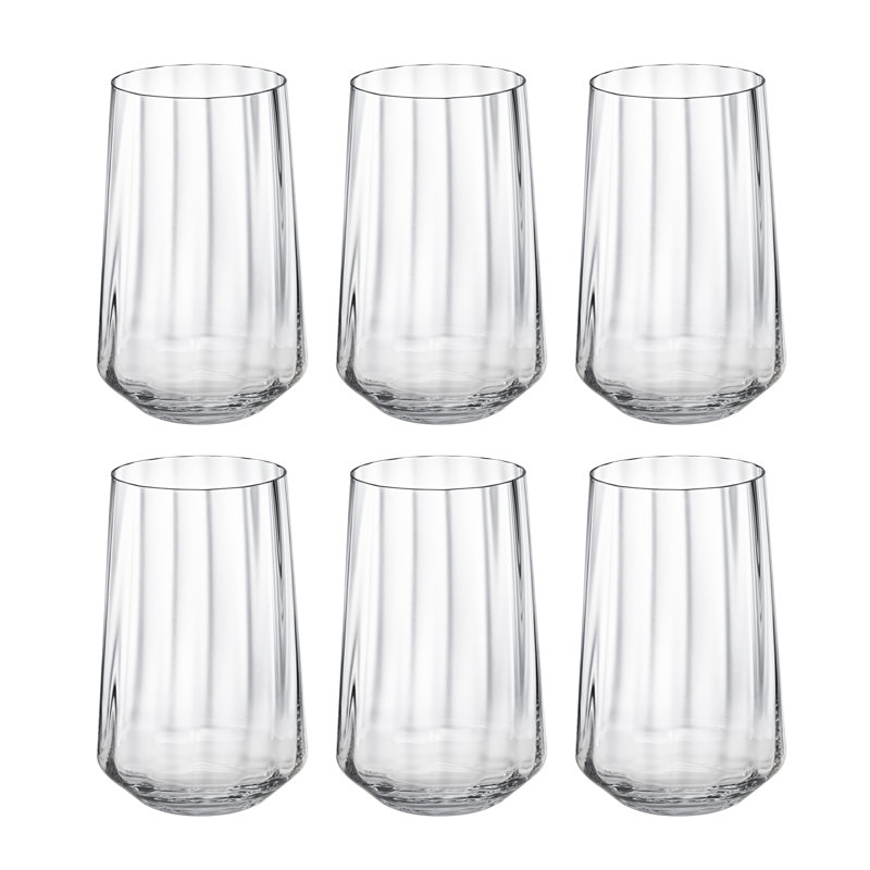 Bernadotte 13 oz. Lead Free Crystal Drinking Glass