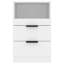 40cm W Manufactured Wood Bedside Table-351968000-384436015