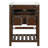 24" Freestanding Bathroom Vanity With Integrated Ceramic Sink, Modern Cabinet With Woven Rattan Front And Solid Wood Feet-202823946