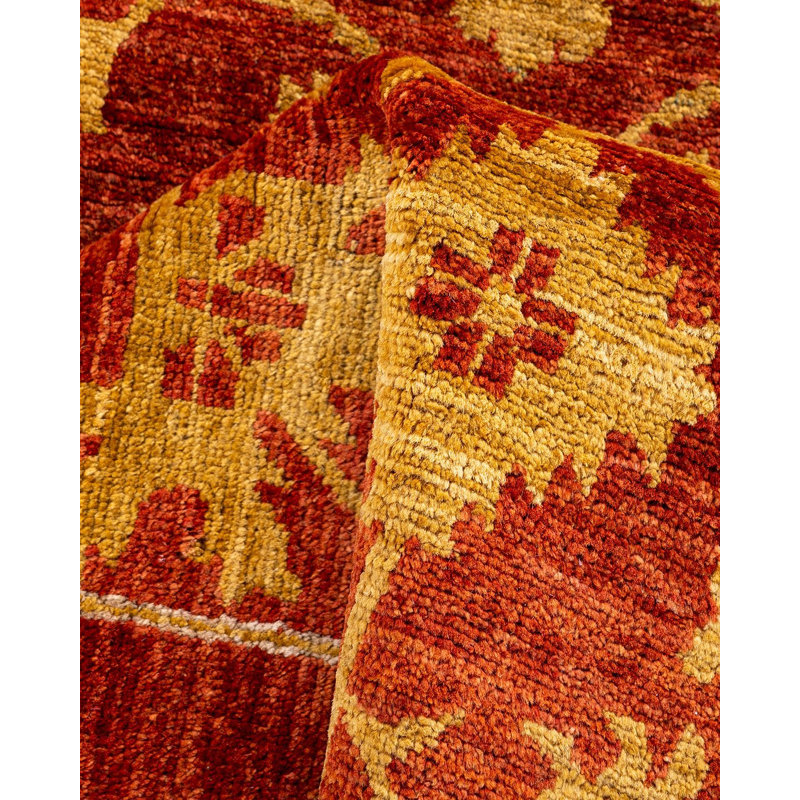 Tapis unique brun / beige 2 pi 8 po x 9 pi 4 po Overyed