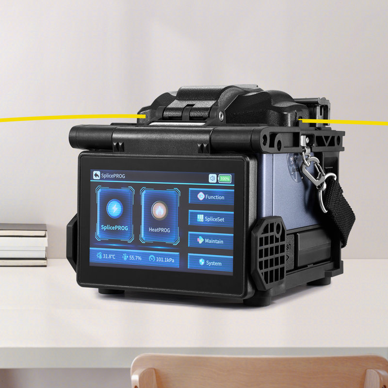 Fibre Fusion Splicer 6 moteurs alignement du noyau avec 6s épissage 13s chauffage
