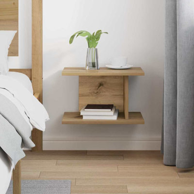40cm W Manufactured Wood Bedside Table