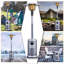 Kwok Stainless Steel Propane Standing Patio Heater