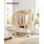 Sarka 103.5cm Rolling Clothing Rack