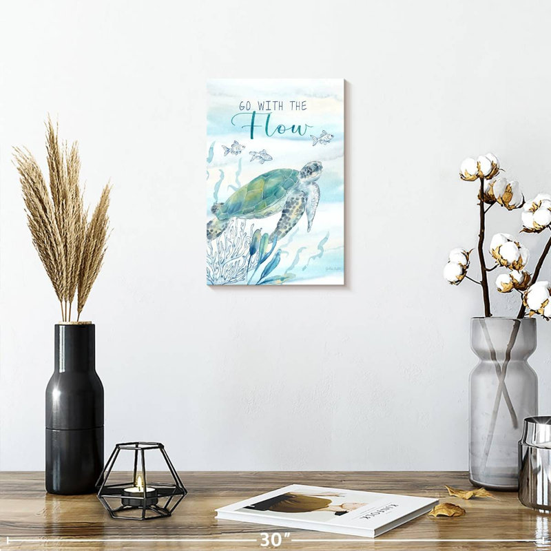 Tergel Great Blue Sea III, H 12 po x l 8 po