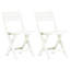 Kat Plastic / Resin Patio Folding Chair Folding Chair Set-1450341258