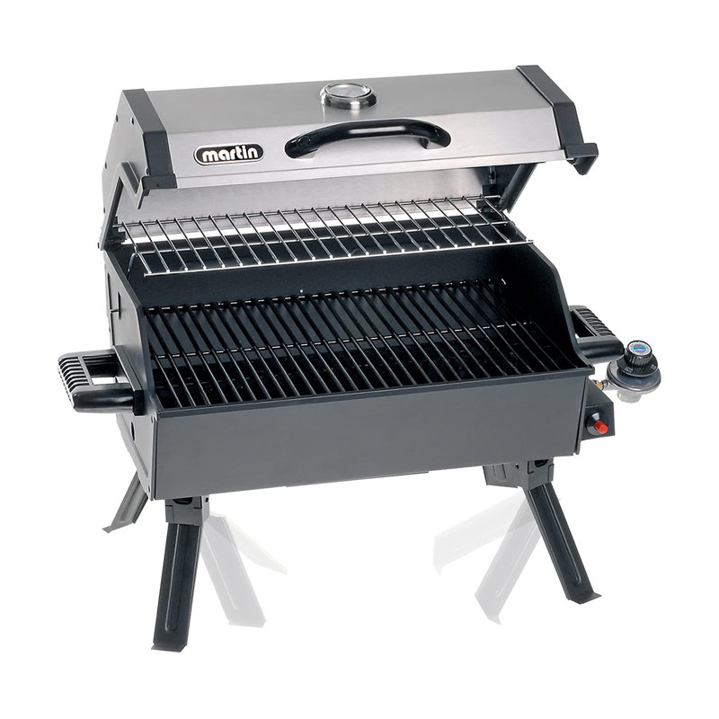 Martin Single Burner Countertop Liquid Propane Gas Grill