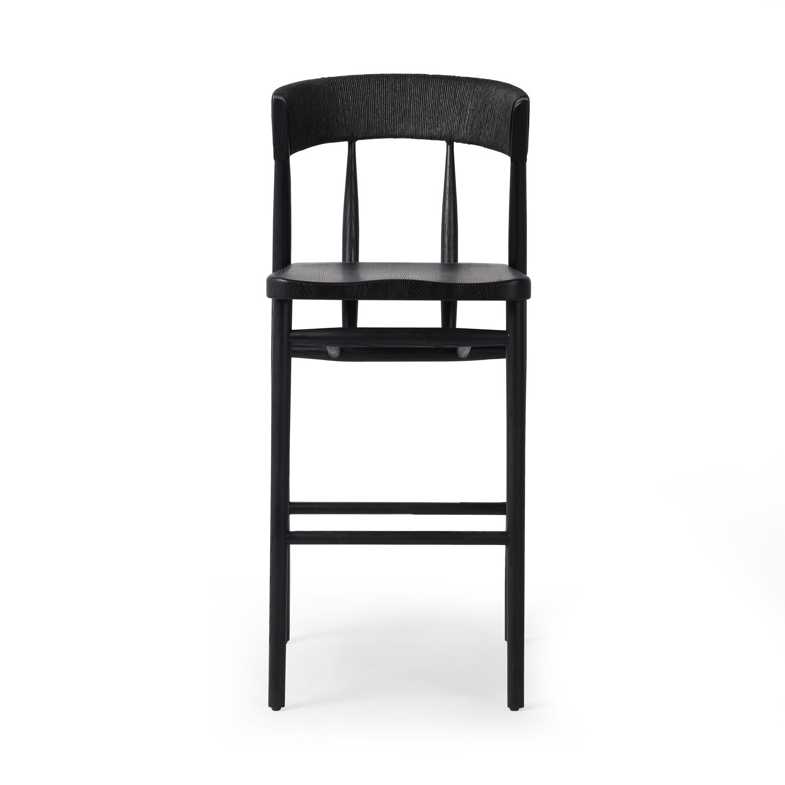 Siofra Bar and Counter Stool, Black, Bar Stool (30" Seat Height)