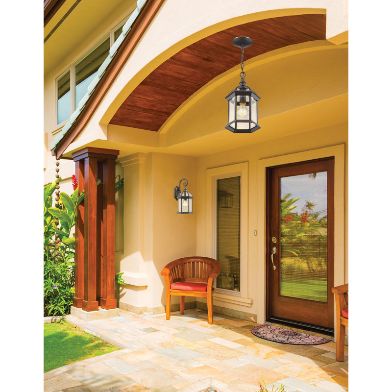 Polson 1 - Light Lantern Pendant, Black