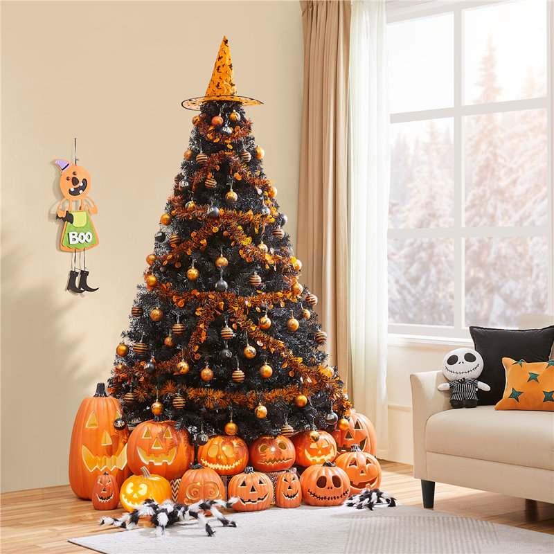 Artificial Spruce Cashmere Christmas Tree, 7'