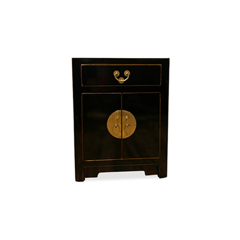 Table de bout 1D 2D - Noir