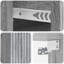 33cm W Manufactured Wood Bedside Table-987598257