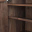 Armoire de rangement pour chaussures en noyer