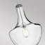 Plewak 1 - Light Chrome Teardrop Pendant-25305071-25305070