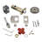 Viaggio Quadrato Rosette with Milano Lever-56006910-56006914-56006915