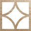 Médaillon de plafond ajouré en bois Statesman-63412344-63412329