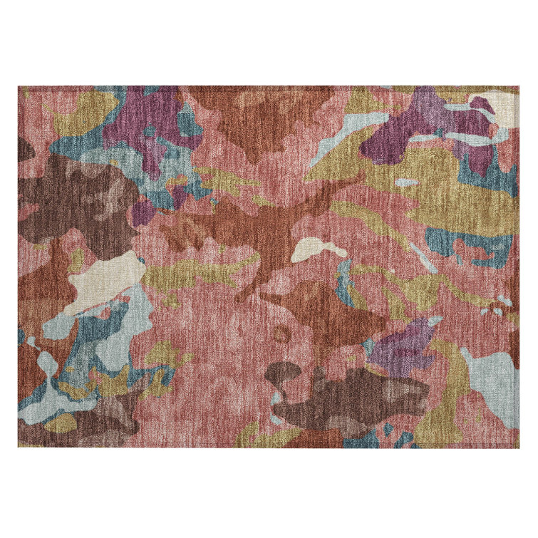 Machine Washable Indoor/Outdoor Oden ACN2161 Modern Rug
