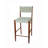 19.5x21x42.5" Molucca Upholstered Counter Stool