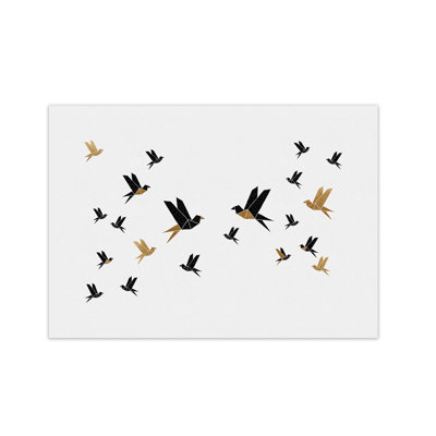 Orara Origami Birds Collage III - Print